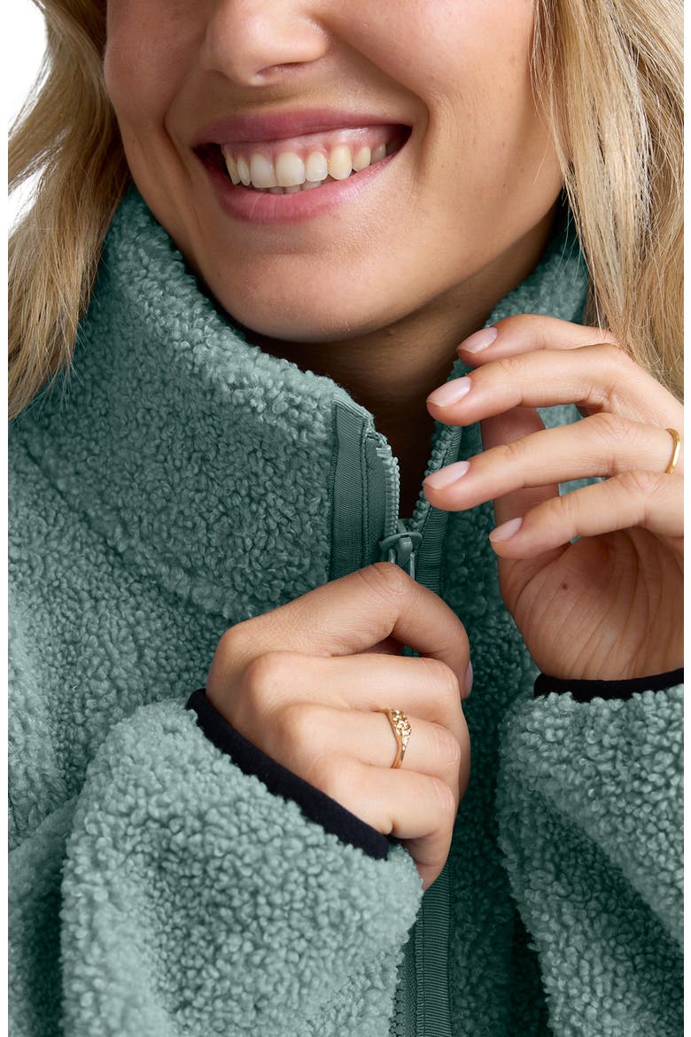 Unity Zip Jacket, Alternate, color, MISTY BLUE HEATHER