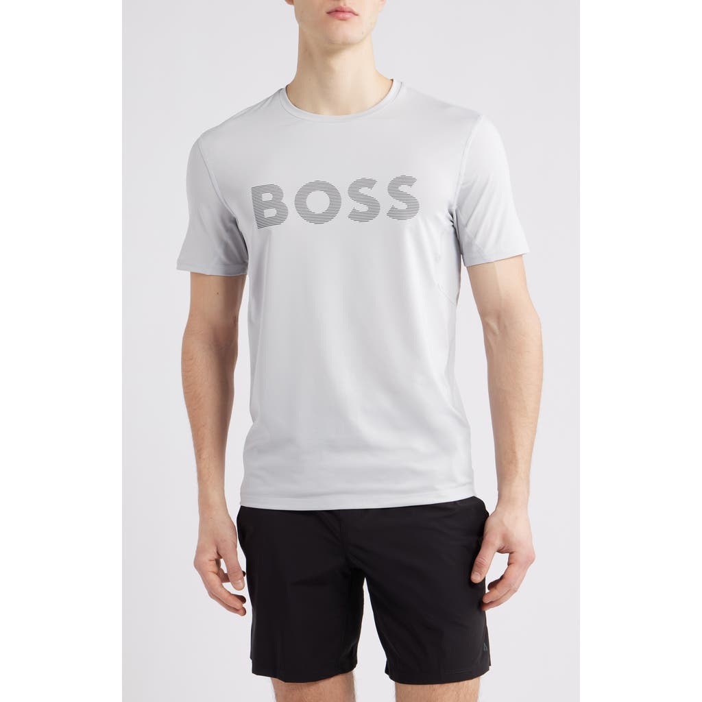 Hugo Boss Boss T-shirts And Polos In Light Grey