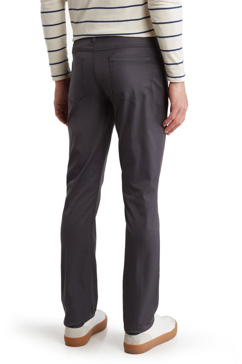 Soft Twill Stretch Pants, Alternate, color, GREY