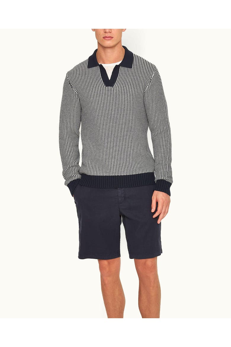 Dane Garment Dye Tailored-Fit Shorts, Main, color, NIGHT IRIS
