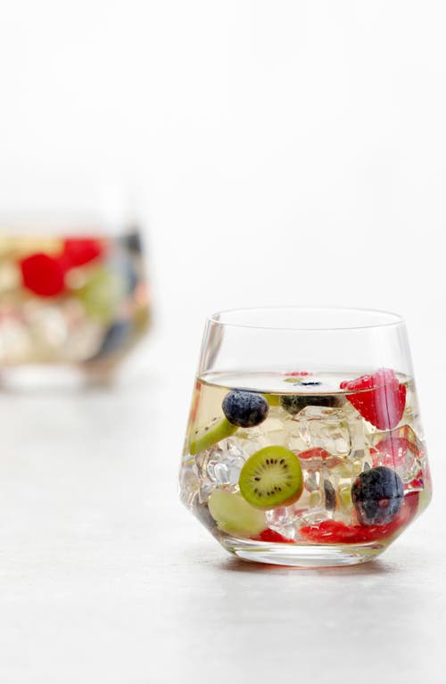 Schott Zwiesel Pure Rocks/juice Glasses, Set Of 6 In Clear