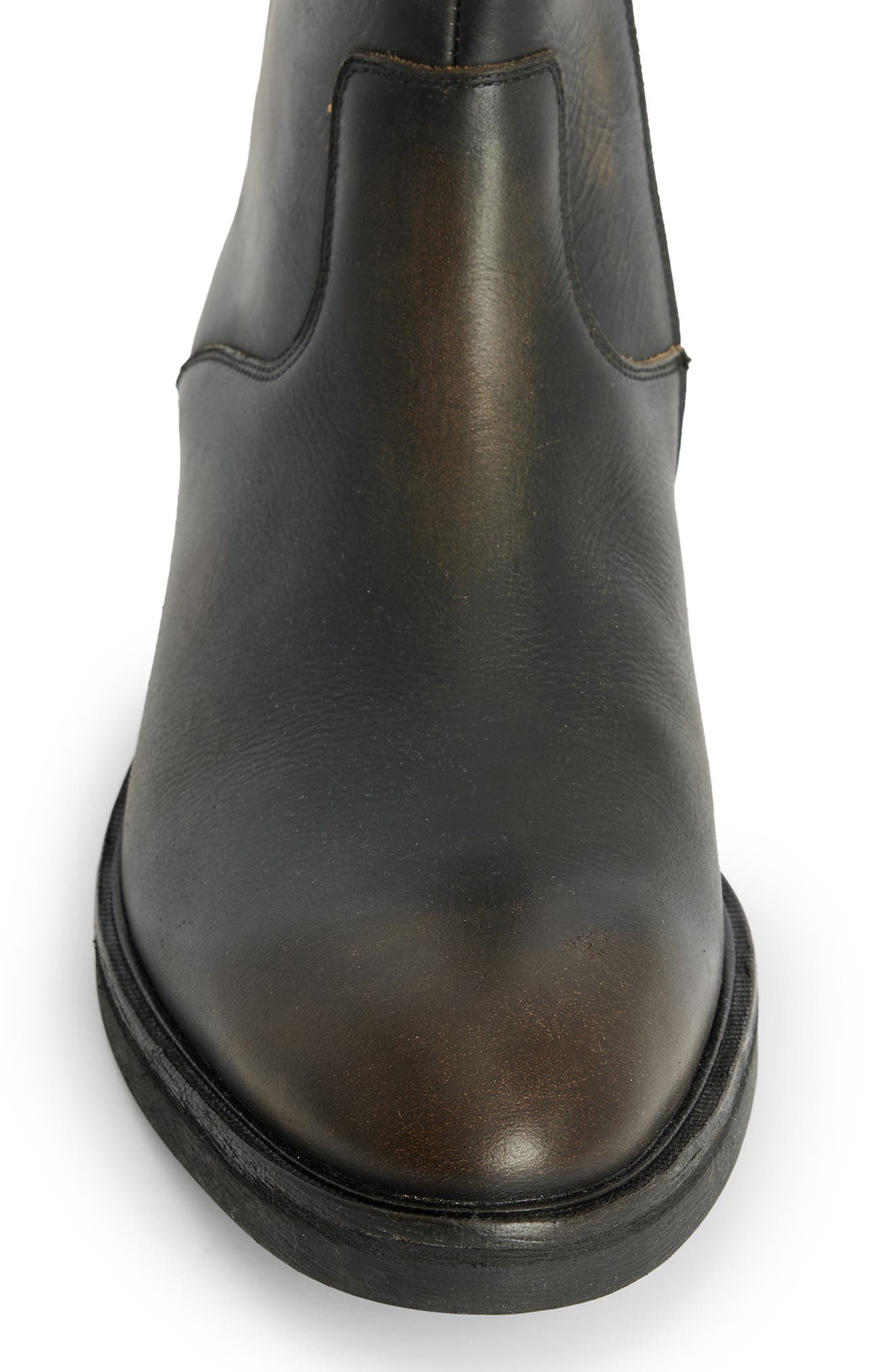 AllSaints Lang Boot, Alternate, color, Dark Brown