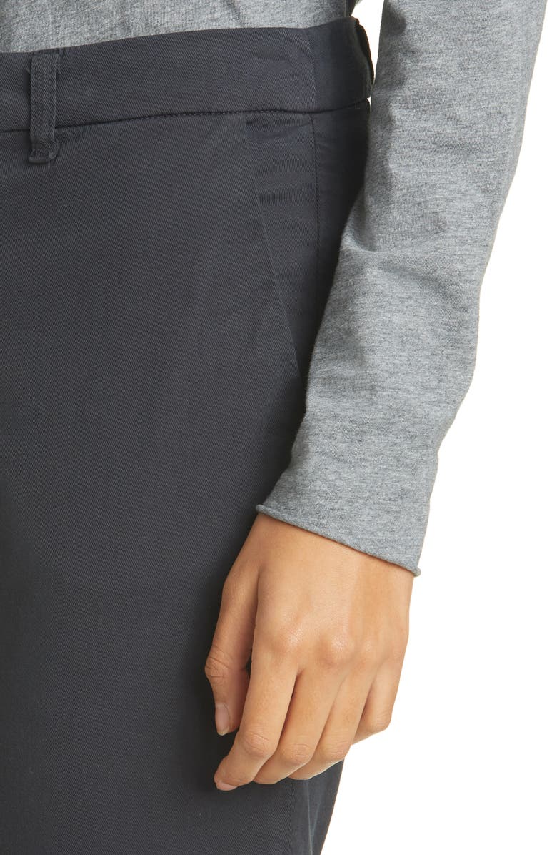 Frank & Eileen Wicklow Crop Chinos, Alternate, color, Washed Black