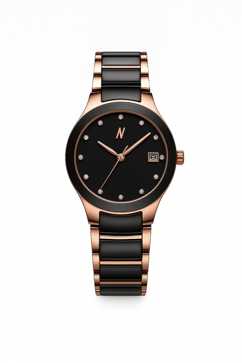 Petite Link Miracle Ceramic Bracelet Watch, 34MM