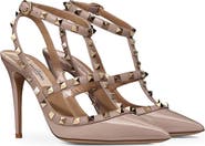 Valentino Garavani Rockstud Ankle Strap Pump