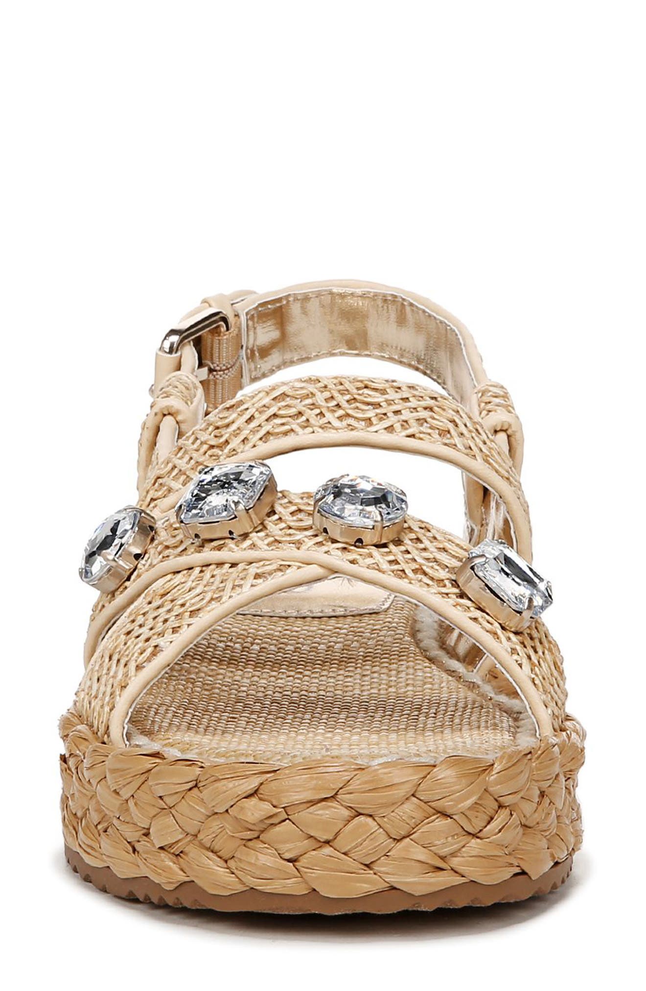 Circus NY by Sam Edelman Wrigley Woven Sandal, Alternate, color, Natural