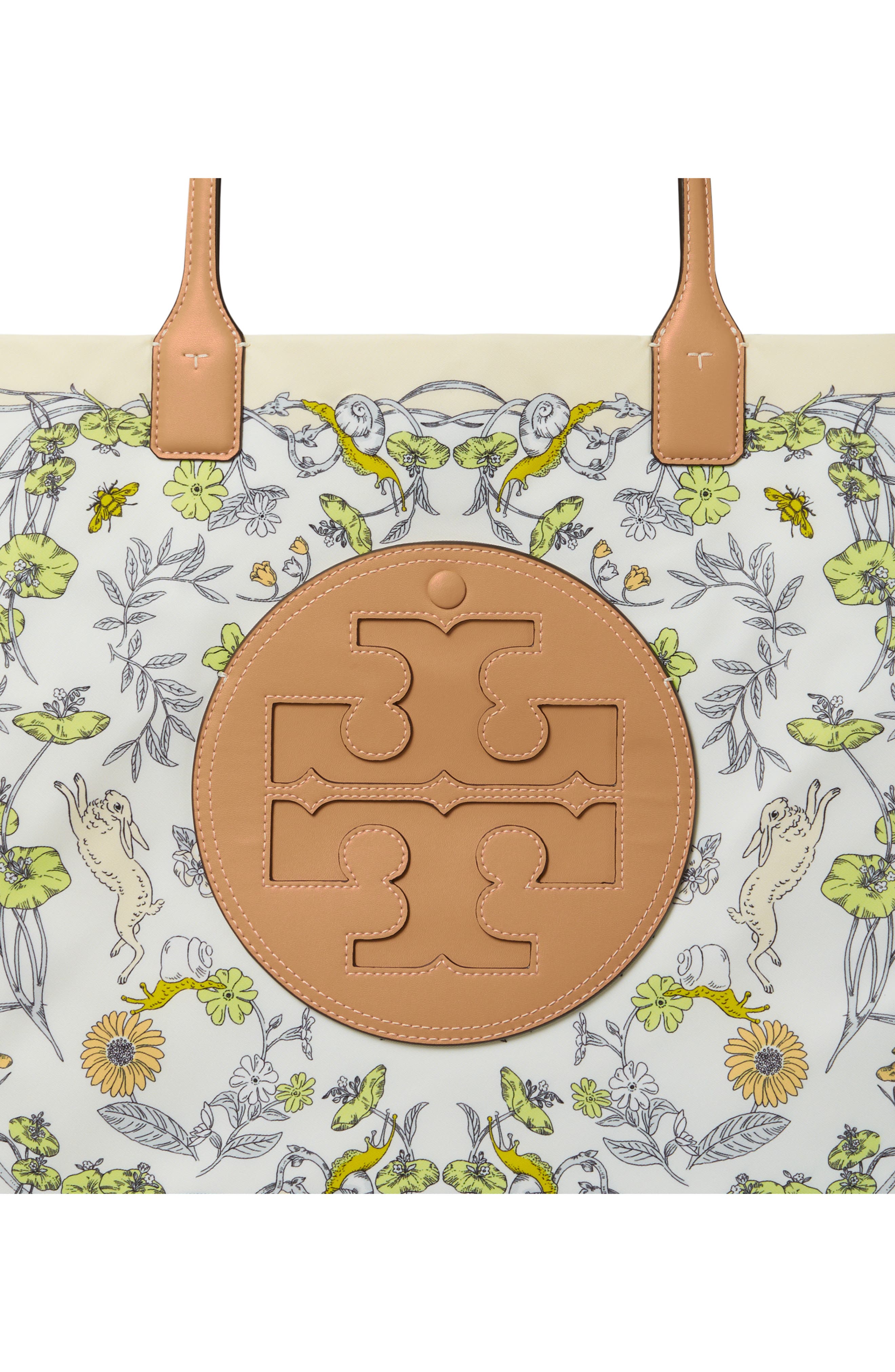 Tory Burch Small Ella Floral Print Tote, Alternate, color, 
