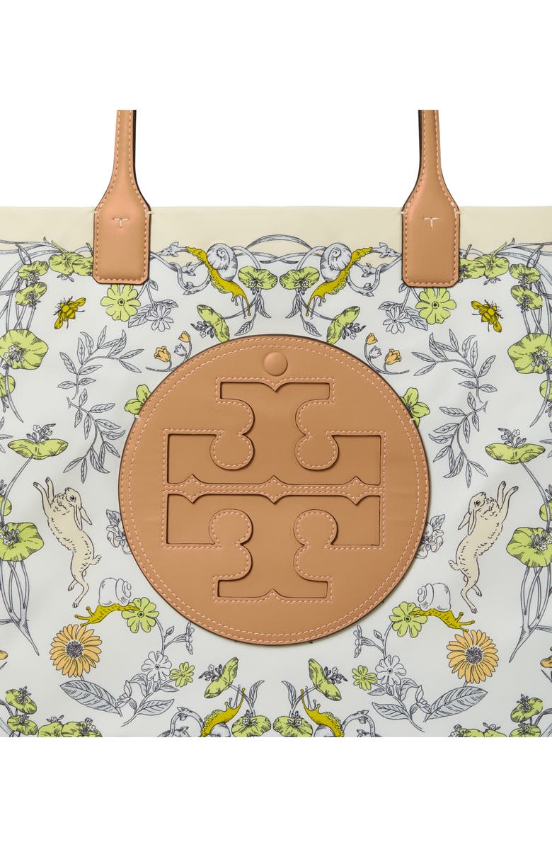 Tory Burch Small Ella Floral Print Tote, Alternate, color,