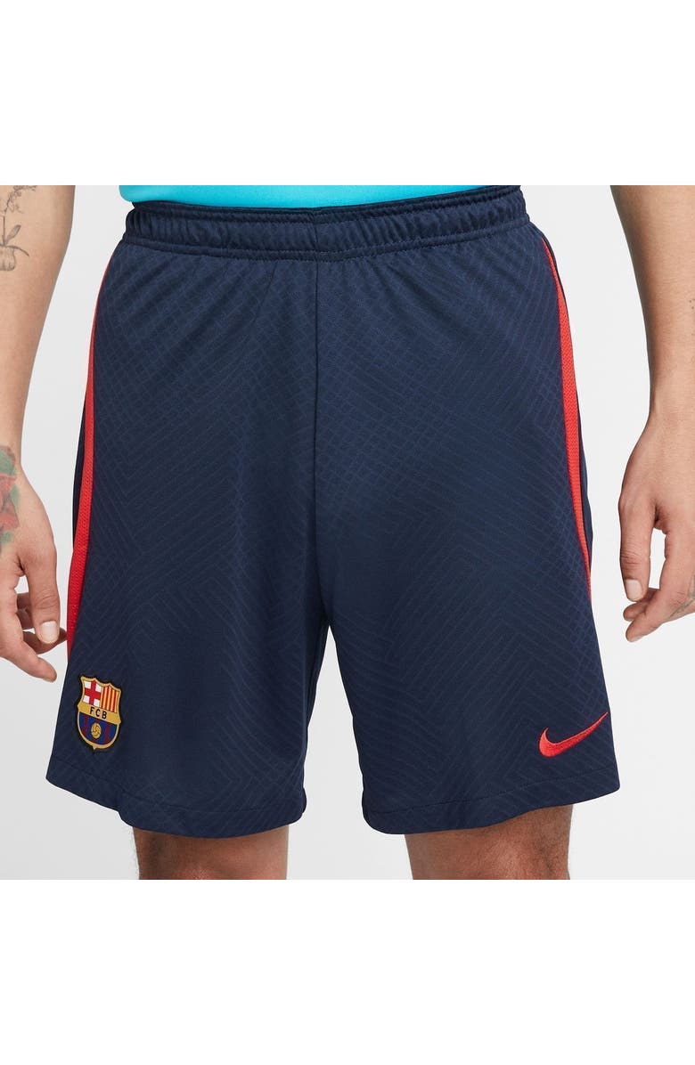 Nike Mens Nike Navy Barcelona Strike Performance Shorts, Main, color, 