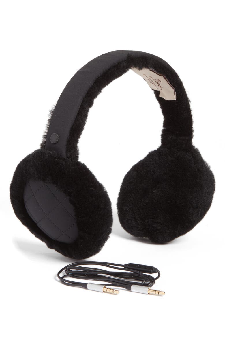 UGG<sup>®</sup> Collection UGG<sup>®</sup> Genuine Shearling Headphone Earmuffs, Main, color,