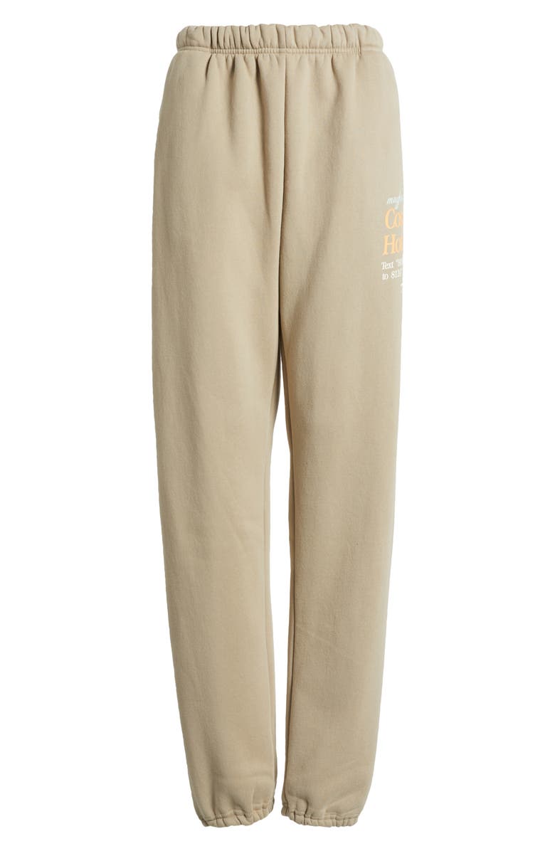 THE MAYFAIR GROUP Cosmic Hotline Sweatpants, Alternate, color, Brown