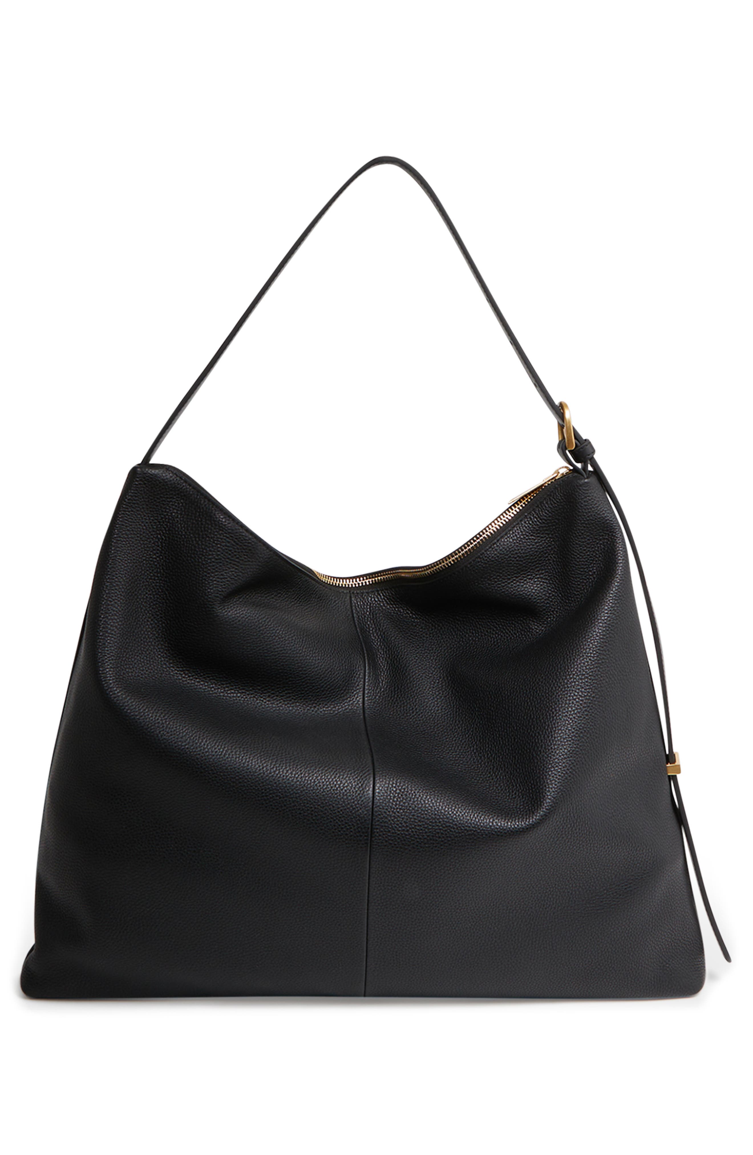 Reiss Vigo Leather Shoulder Bag, Alternate, color, 