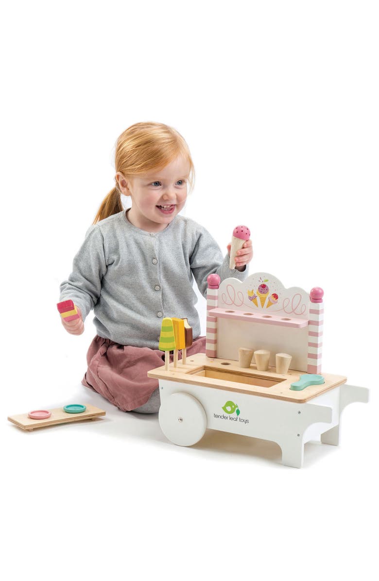 Tender Leaf Toys Ice Cream Cart Playset, Alternate, color, Multi