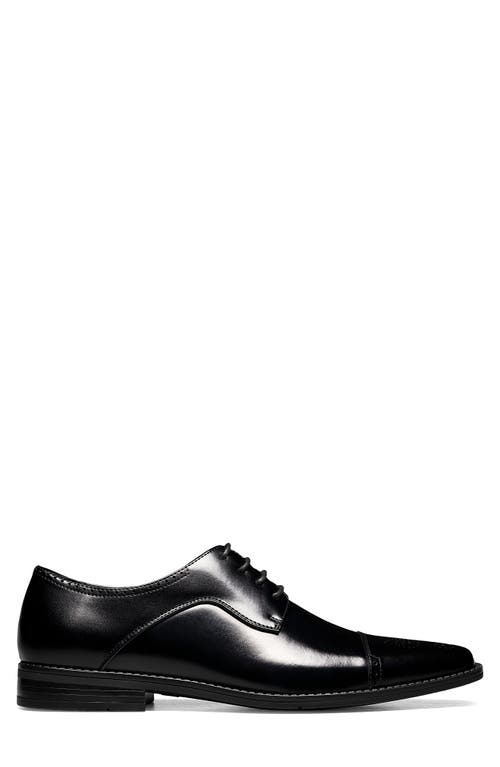 Stacy Adams Kenway Brogue Cap Toe Derby In Black