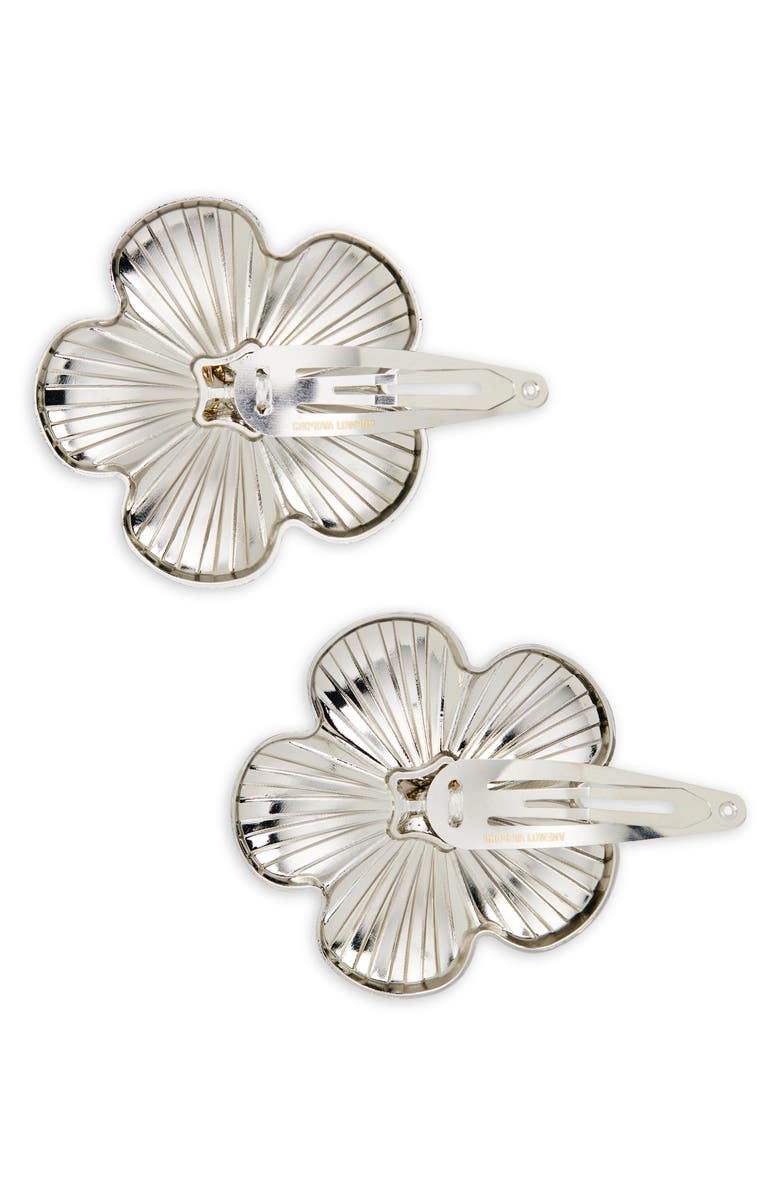 Chopova Lowena Zvete Set of 2 Hair Clips, Alternate, color, 
