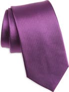 Duchamp Solid Silk Tie