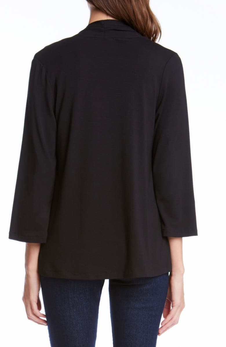 Karen Kane Molly Open Jersey Cardigan, Alternate, color,
