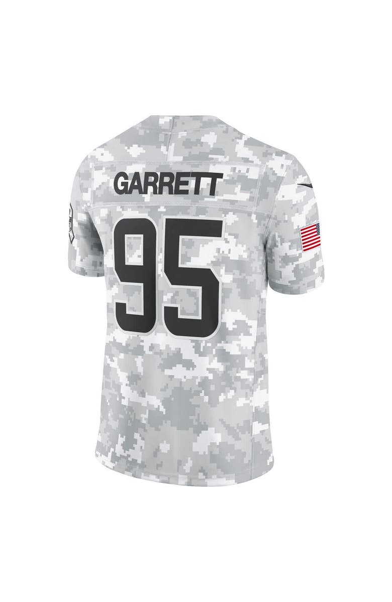 Nike Men's Nike Myles Garrett Arctic Camo Cleveland Browns 2024 Salute to Service Limited Jersey, Alternate, color, 