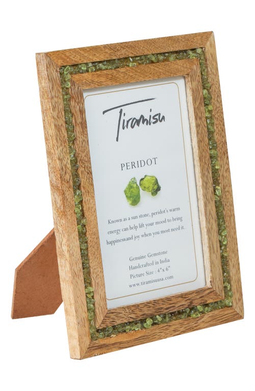 Tiramisu Moonglow Picture Frame In Peridot