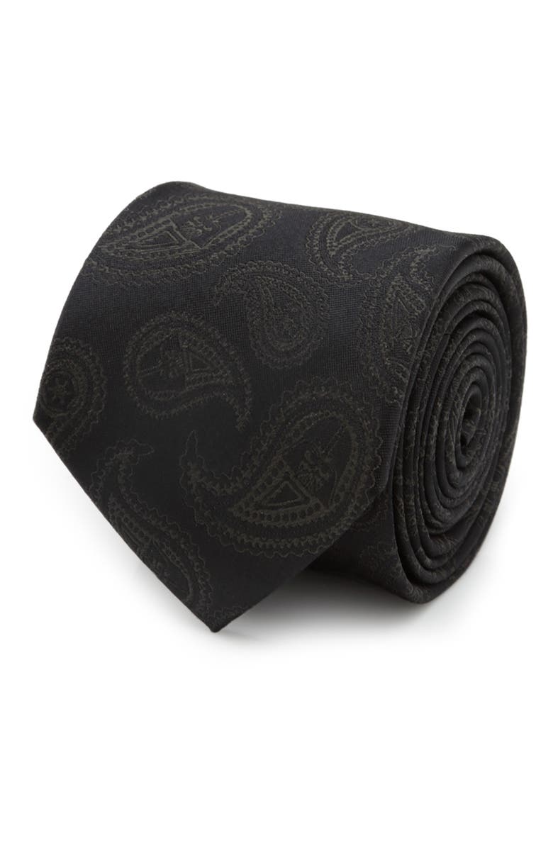 Cufflinks, Inc. Star Wars<sup>™</sup> - Darth Vader Paisley Silk Tie, Alternate, color, Black