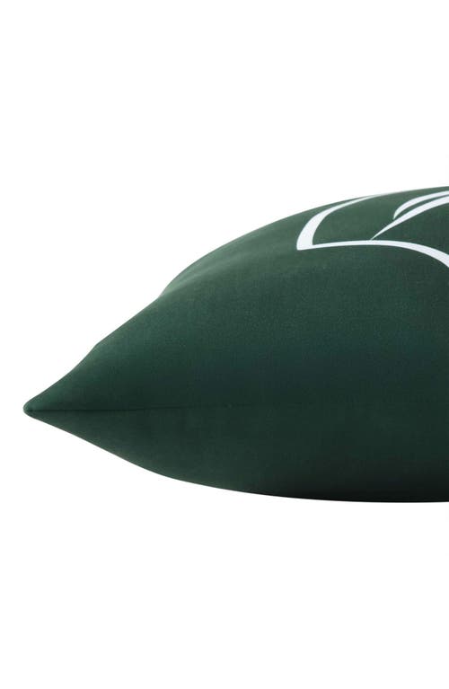 Nautica N83 Boat Printed Decorative Pillow In Green