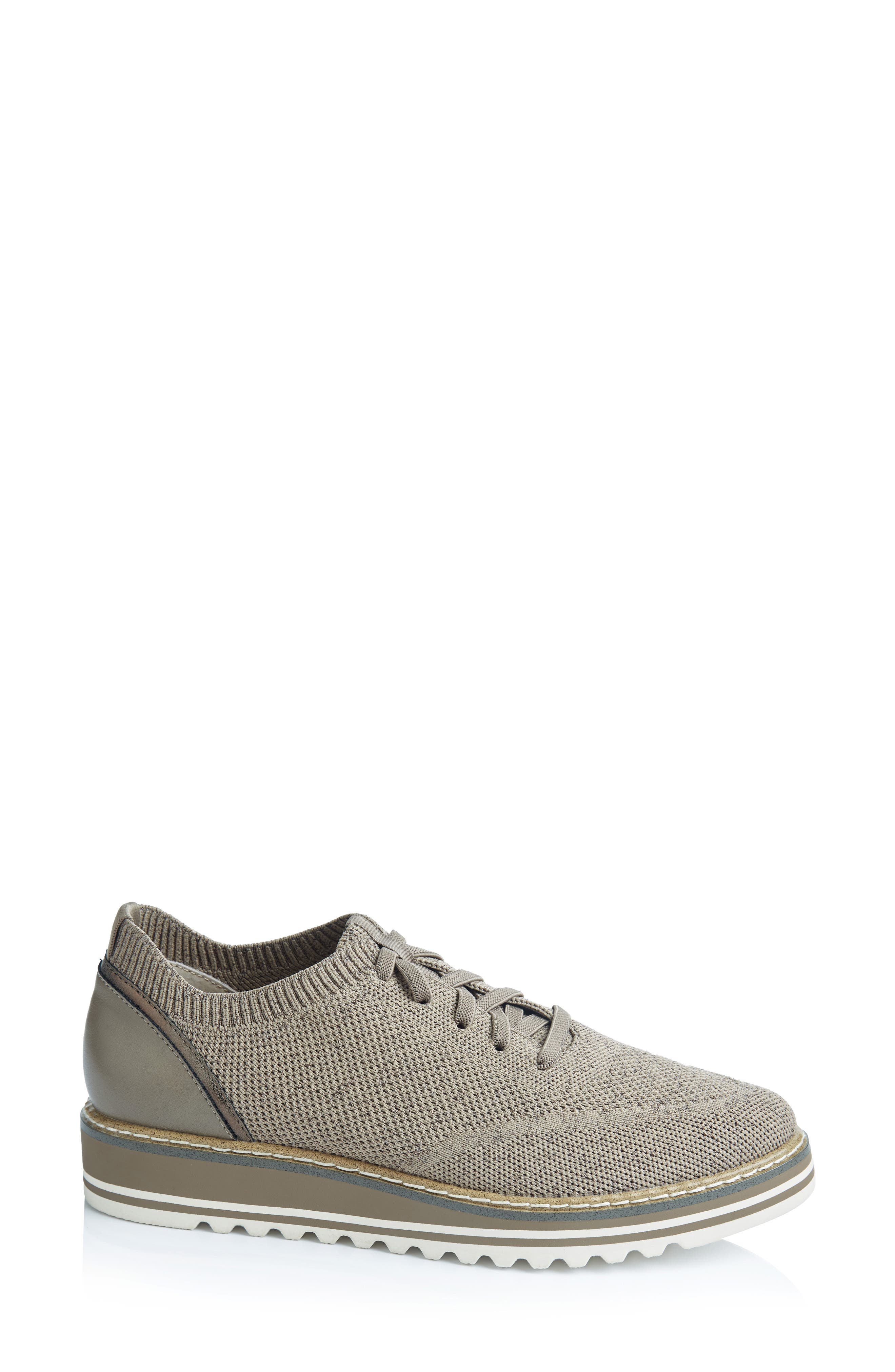 Me Too Arie Knit Sneaker, Alternate, color, Dune Met