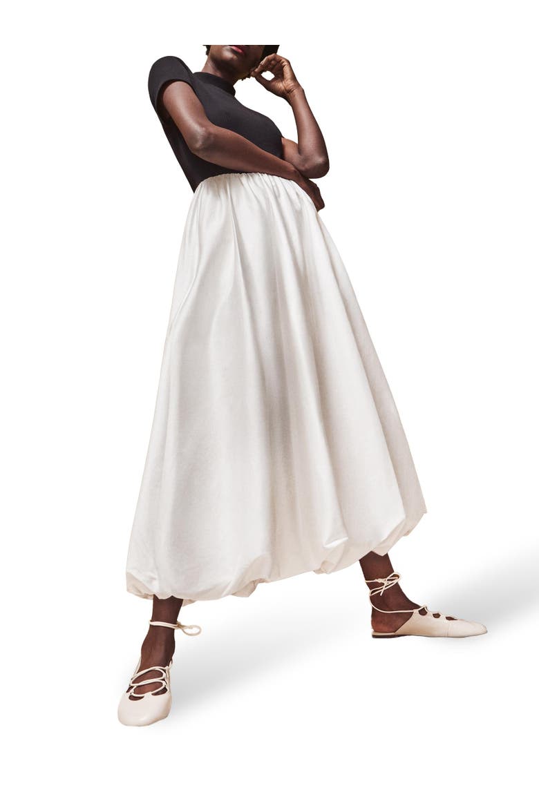 Lucinda Mixed Media Dress, Alternate, color, Black