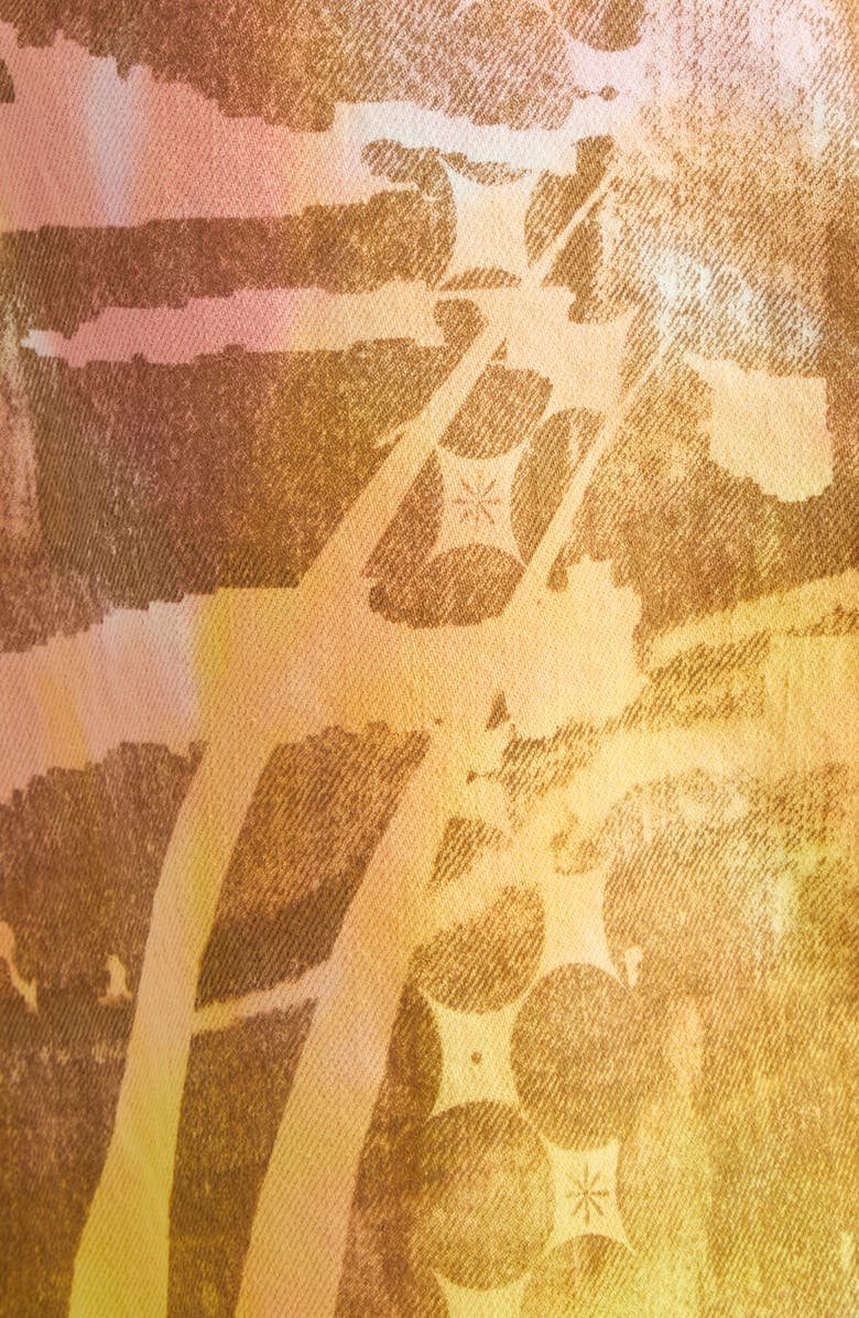 Paolina Russo Tie Dye Baggy Jeans, Alternate, color, Mosaic