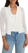 NIC+ZOE Featherknit Linen Blend Cardigan