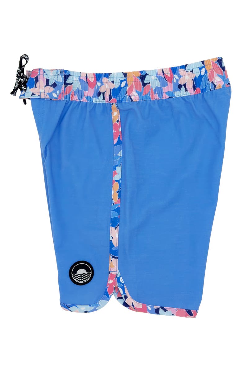 Feather 4 Arrow Kids' Garden Party Board Shorts, Alternate, color, 