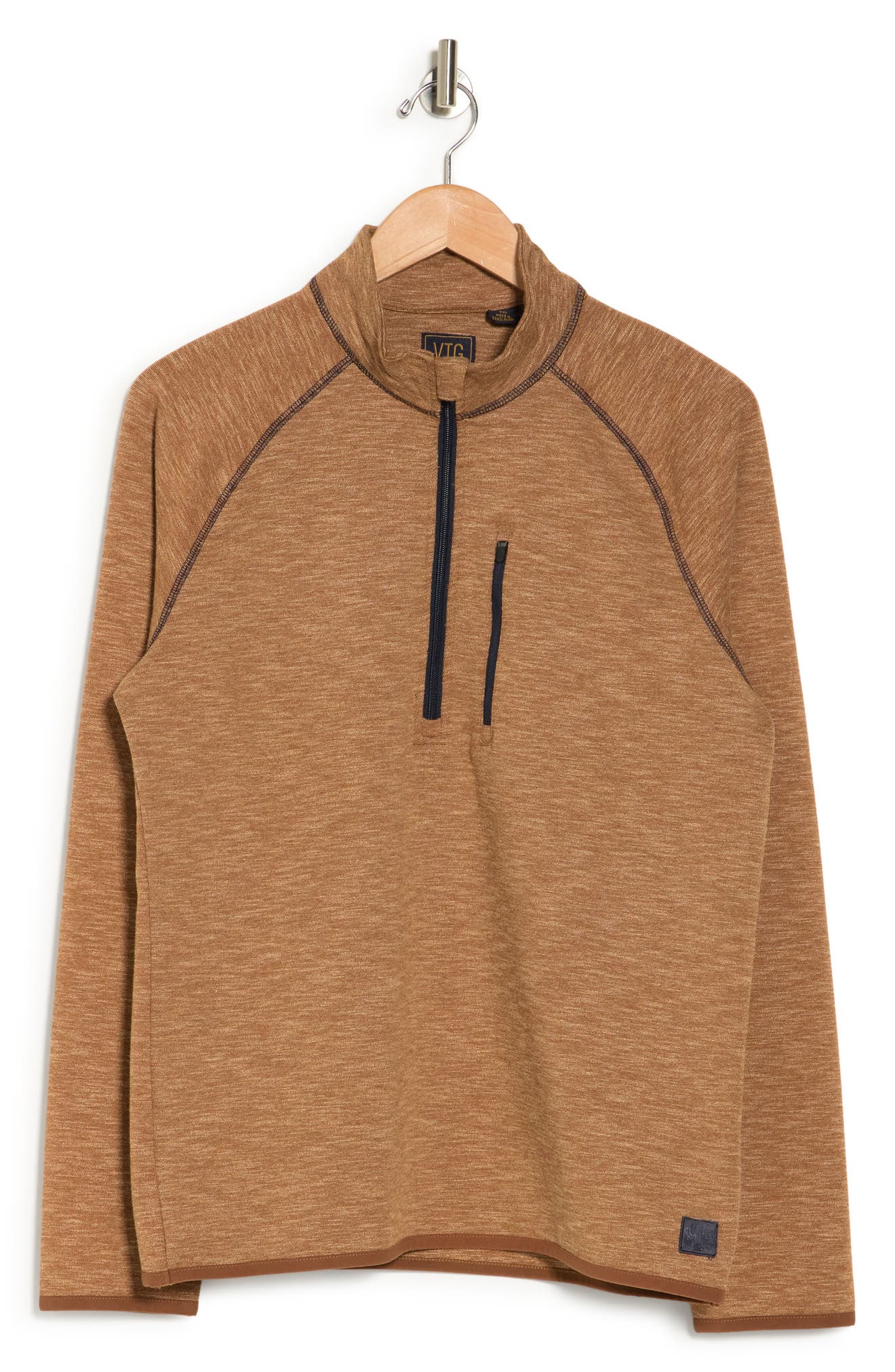 Vintage 1946 Double Knit Slub Half-Zip Pullover (Men) | Nordstromrack