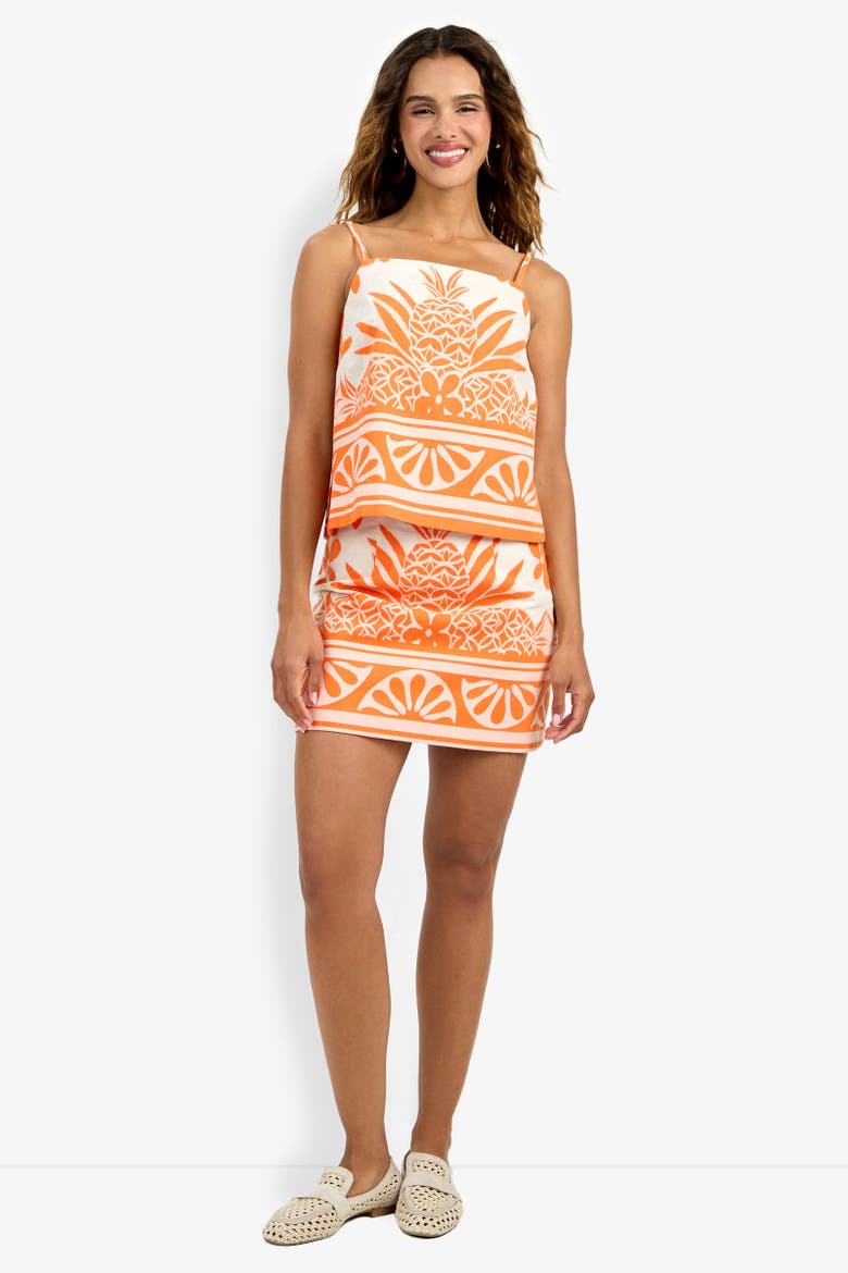Marita Top, Alternate, color, Orange Oasis