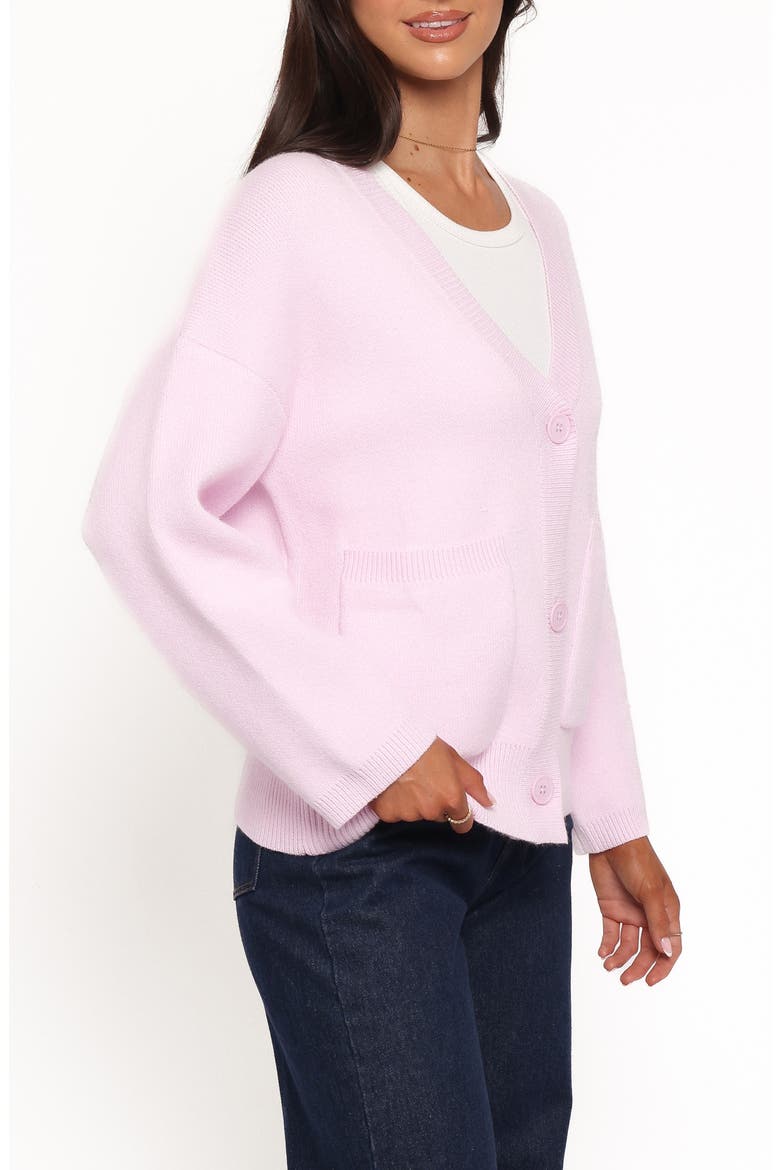 Jayden Patch Pocket Cardigan, Alternate, color, PALE PINK