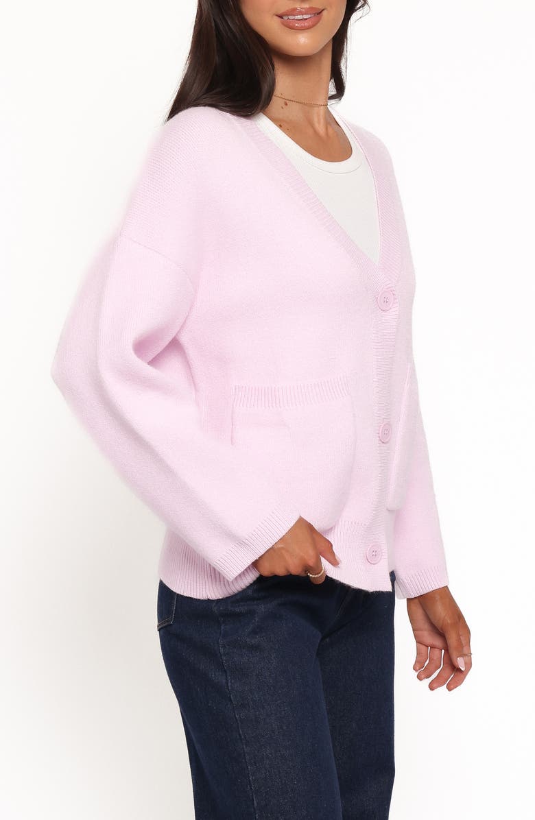 Petal & Pup Jayden Patch Pocket Cardigan, Alternate, color, Pale Pink
