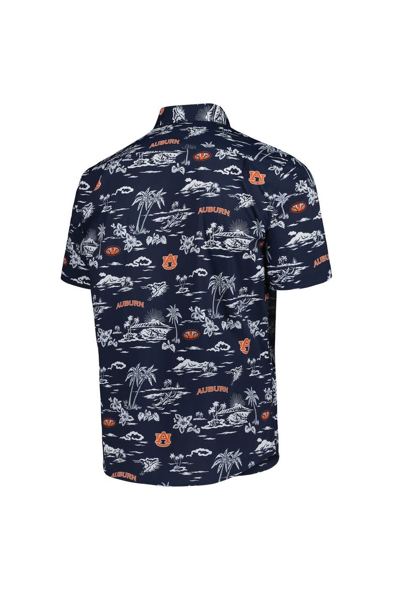 Men's Reyn Spooner Navy Auburn Tigers Classic Button-Down Shirt, Alternate, color, Navy