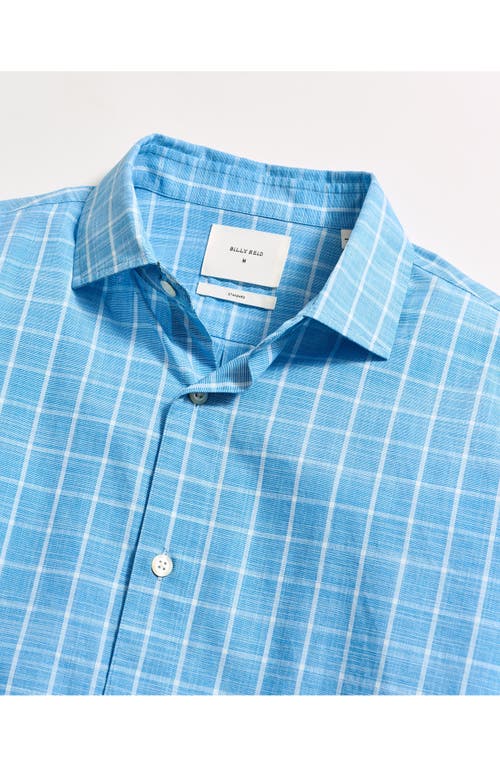 Billy Reid Hutcheson Plaid Button-up Sport Shirt In Blue/white
