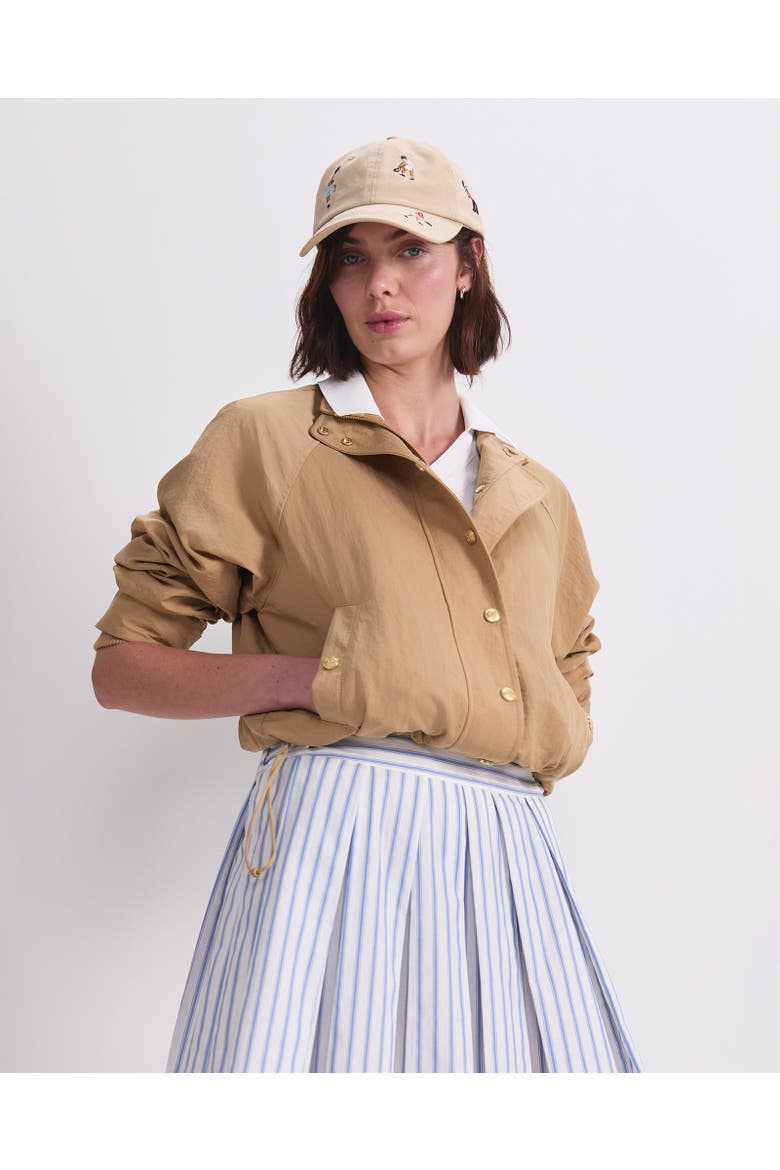 Tia Utility Windcheater Jacket, Main, color, Sand