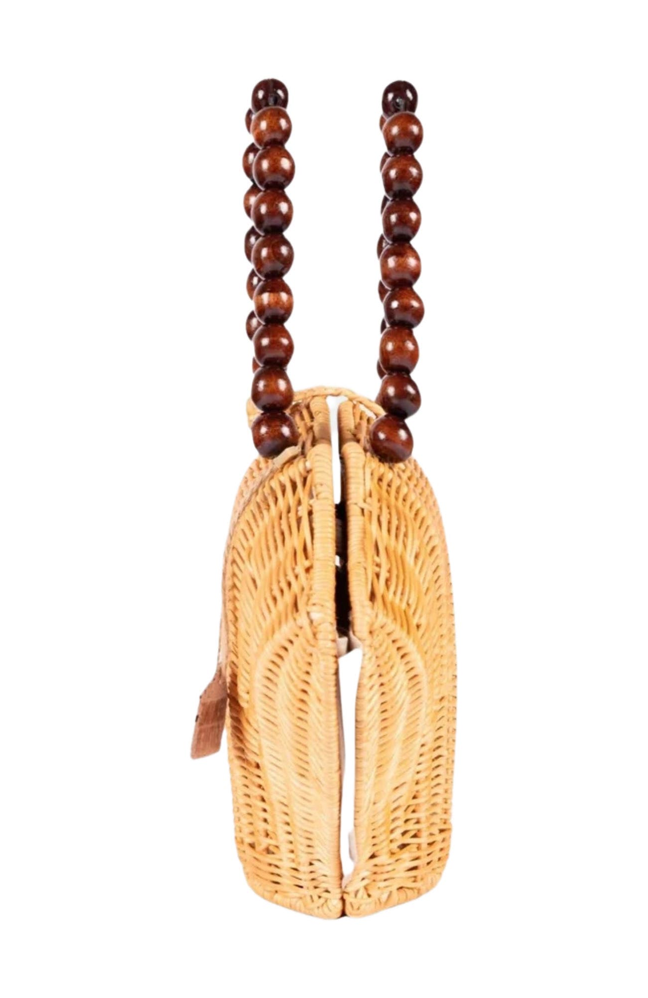 Jelavu Shelly Woodbead Crossbody Bag, Alternate, color, Natural