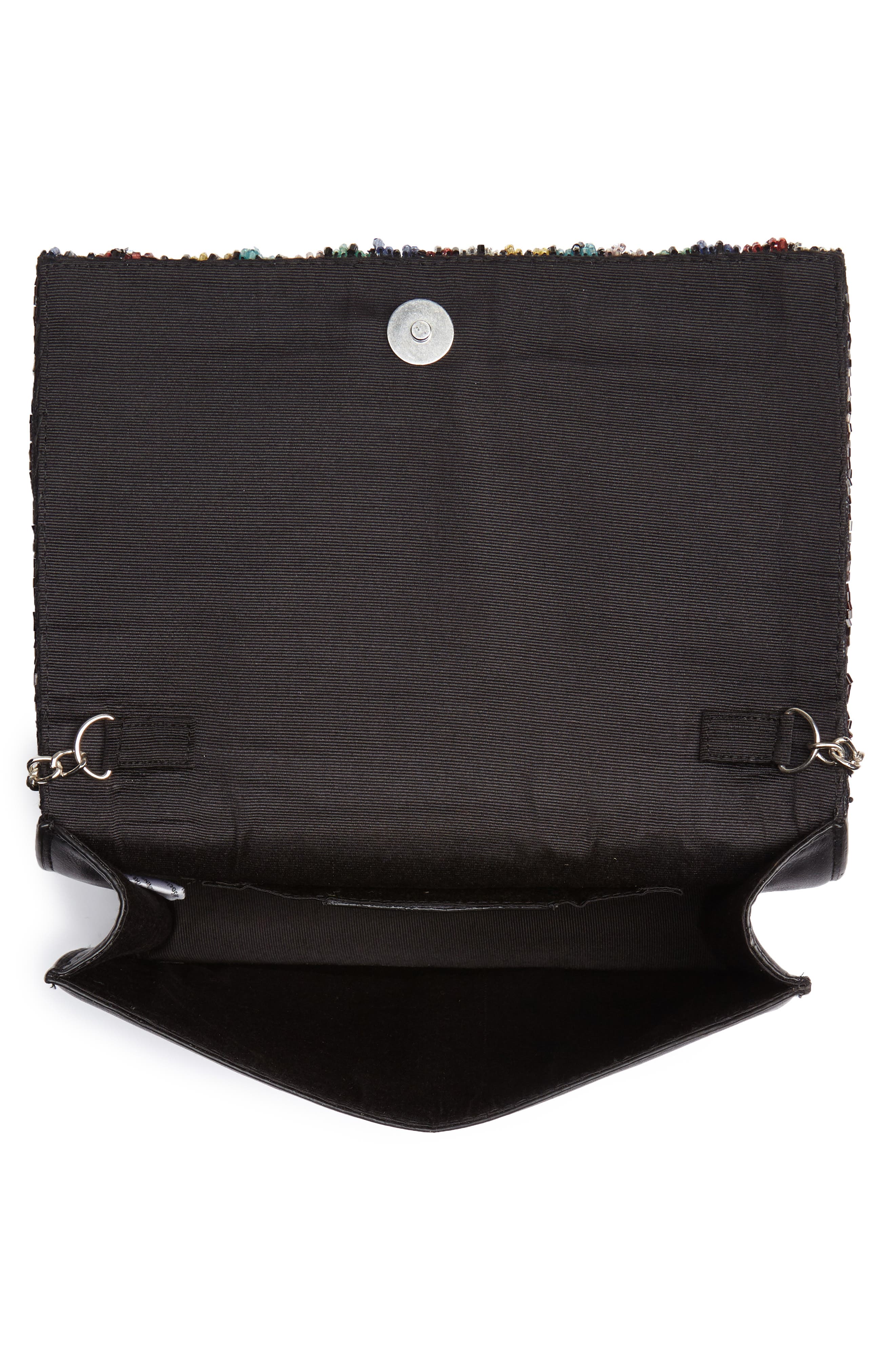 Sole Society Duane Beaded Clutch, Alternate, color, 