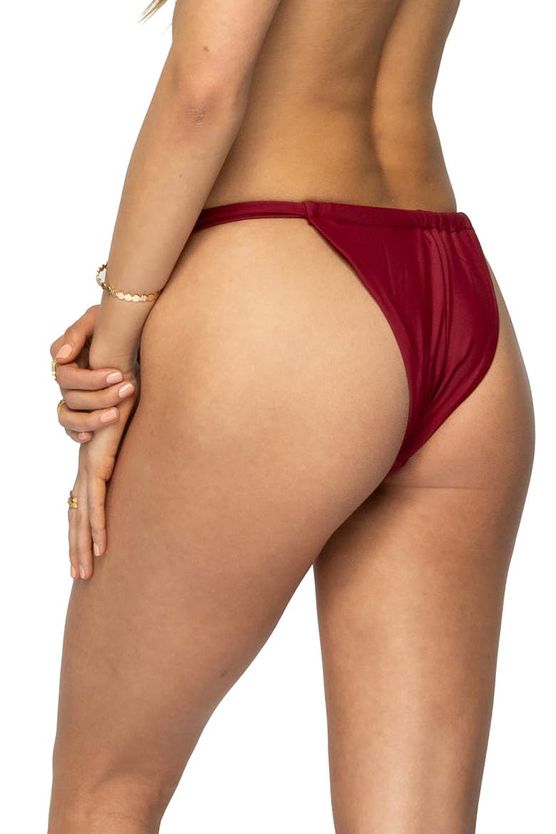 Anais Bikini Bottoms, Alternate, color, BURGUNDY