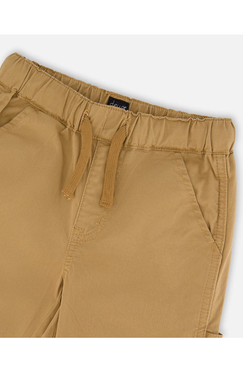Deux par Deux Stretch Twill Carpenter Pants, Alternate, color, Beige