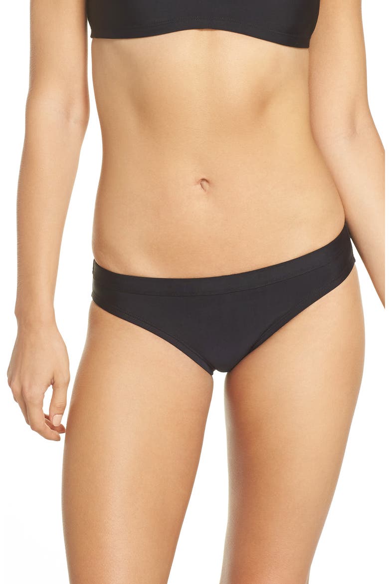 Sport Bikini Bottoms, Main, color, BLACK