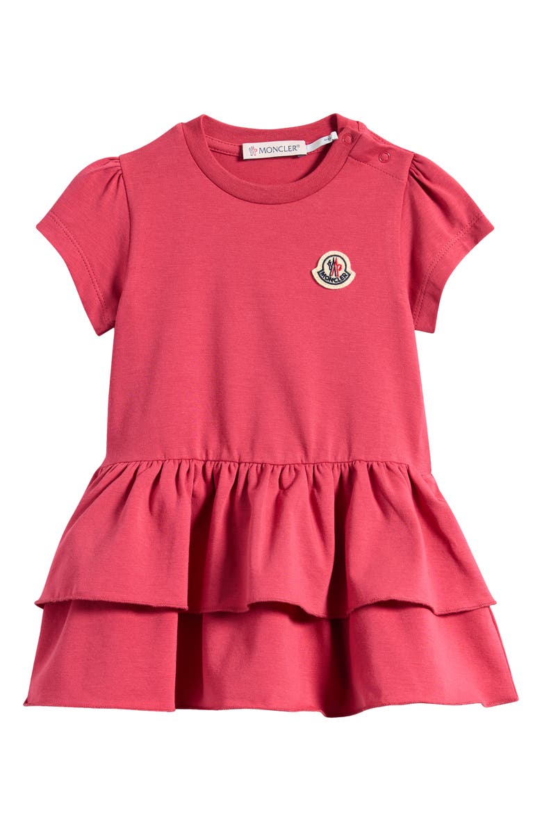 Moncler Kids' Tiered Dress, Main, color,