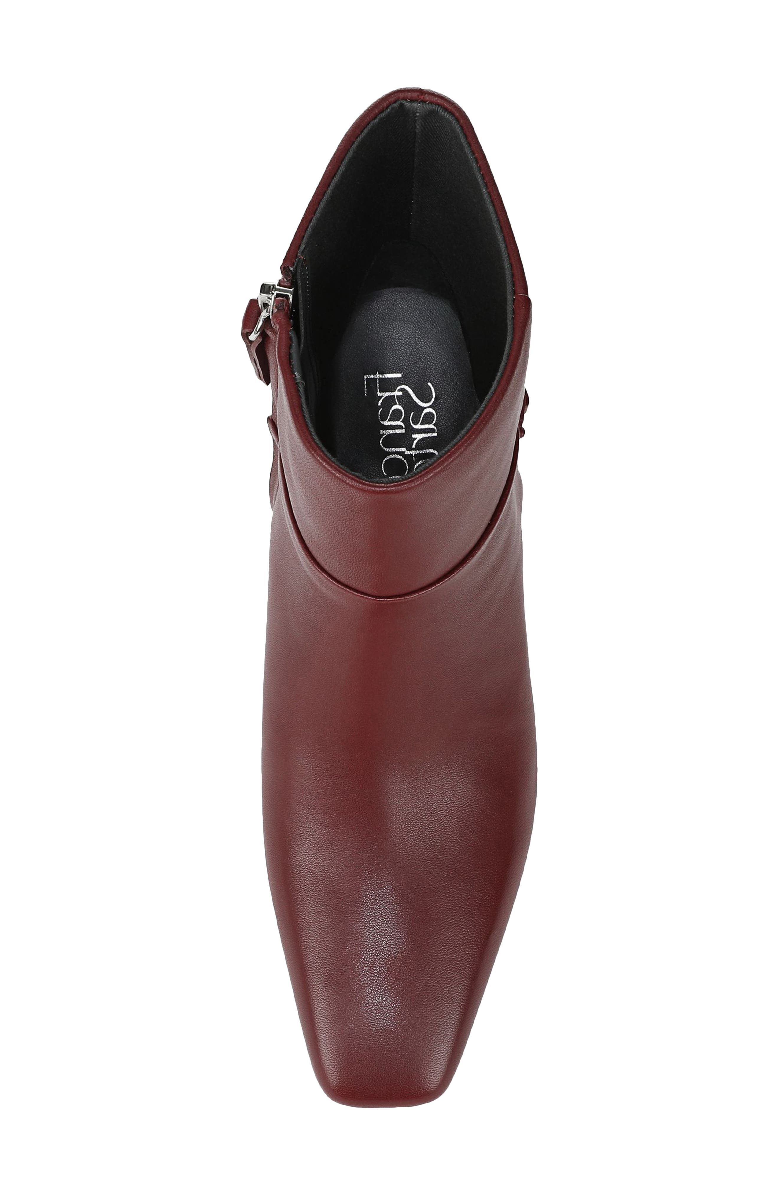 Saydie Bootie, Alternate, color, BORDO RED