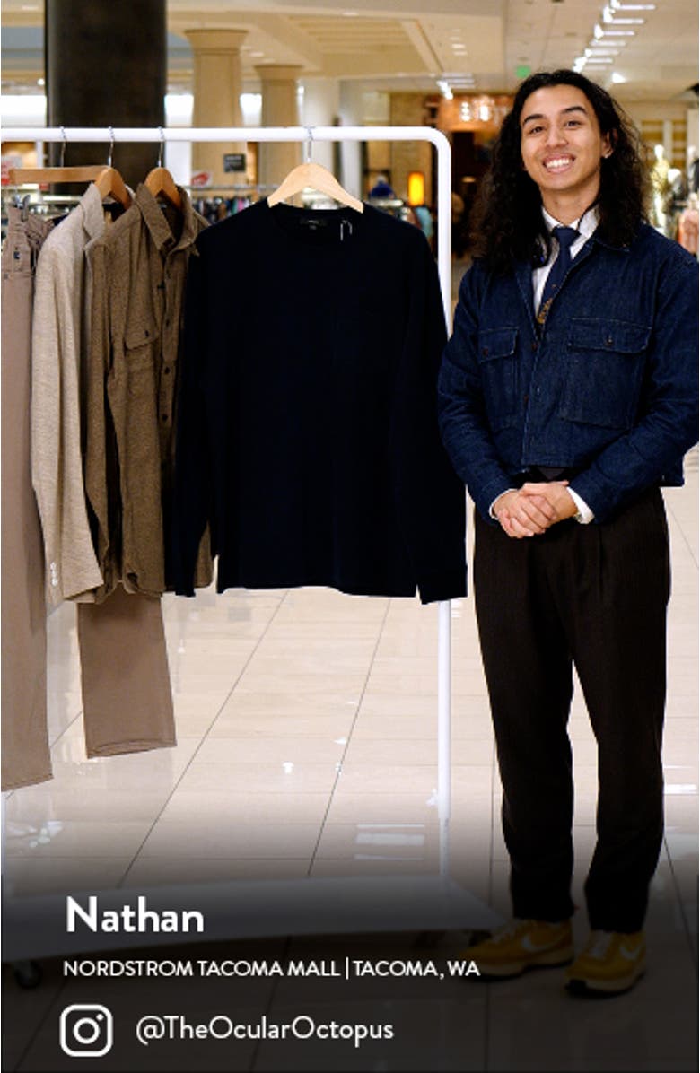 Long Sleeve Sueded Jersey Top, sales video thumbnail