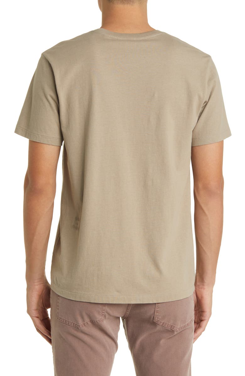 FRAME Logo Cotton T-Shirt, Alternate, color, Stone Beige