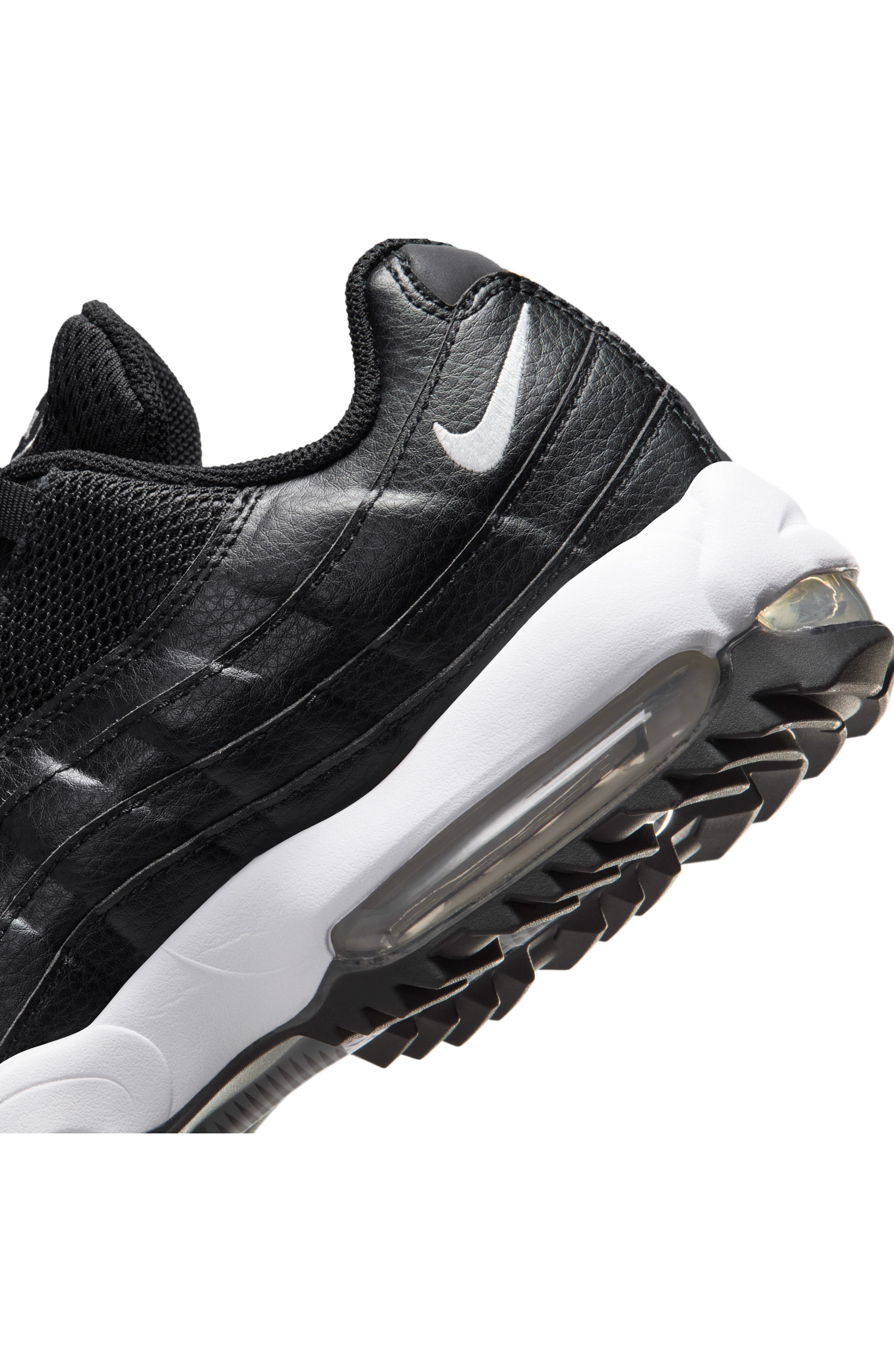 Air Max '95 G Waterproof Golf Shoe, Alternate, color, BLACK/ ANTHRACITE/ WHITE