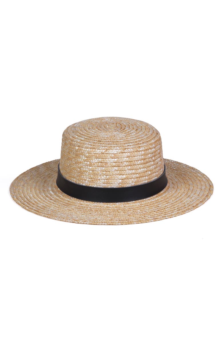 Lack of Color The Spencer Straw Boater Hat | Nordstrom display picture 3