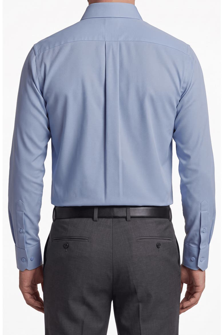 Solid Stretch Cotton Dress Shirt, Alternate, color, LIGHT BLUE