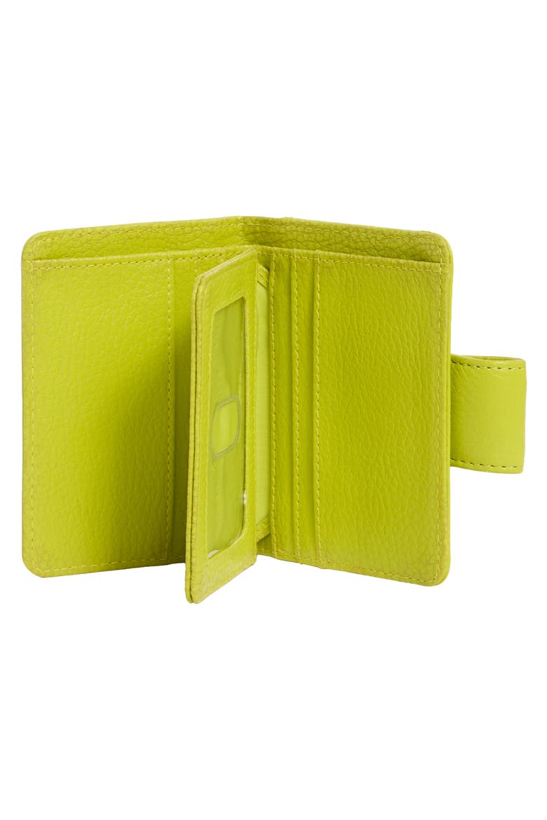 Pixie Leather Card Case, Alternate, color, AVOCADO